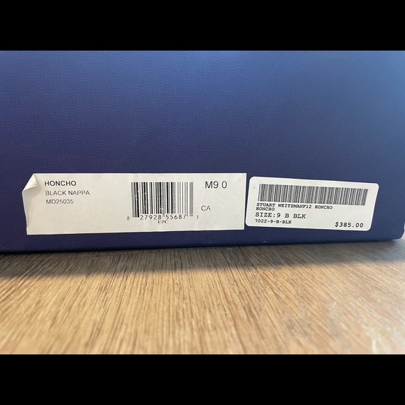 Black Stuart Weizmann heeled ankle boots - Picture 5 of 6